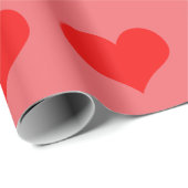 Hartstikke Cute Valentijnsdag Trouwdag Verjaardag Cadeaupapier (Rol Hoek)