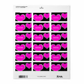 hartstikke etiket (Full Sheet)