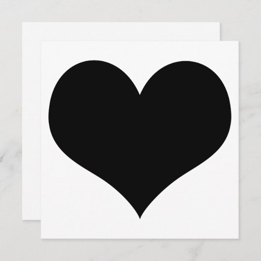 hartstikke kaart (Voorkant / Achterkant)