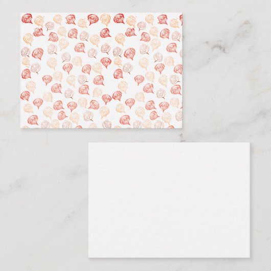 hartstikke notitiekaartje (Voorkant / Achterkant)