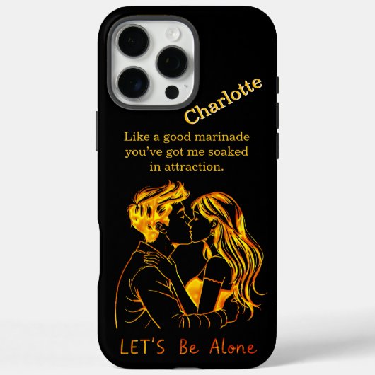 Hartstikke romantisch voor Charlotte Case-Mate iPhone Case (Achterkant)
