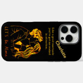 Hartstikke romantisch voor Charlotte Case-Mate iPhone Case (Achterkant (horizontaal))