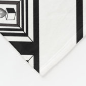 hartstilstand fleece deken (Hoek)