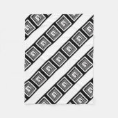 hartstilstand fleece deken (Voorkant)