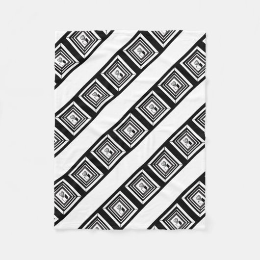 hartstilstand fleece deken (Voorkant)