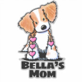 Hartstochten Brittany  Sticker (Voorkant)