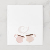 hartstoom plaatskaartje (Buitenkant ongevouwen)