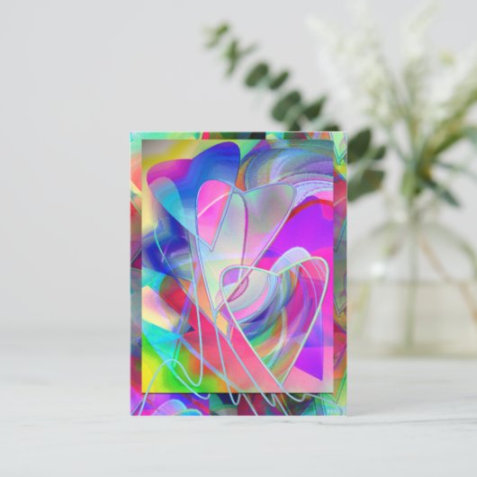 Hartstrengen Briefkaart (Staand voorkant)