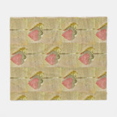 Hartstrengen Fleece Deken (Voorkant (Horizontaal))