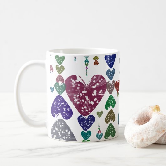 Hartstrikken Koffiemok (Met donut)