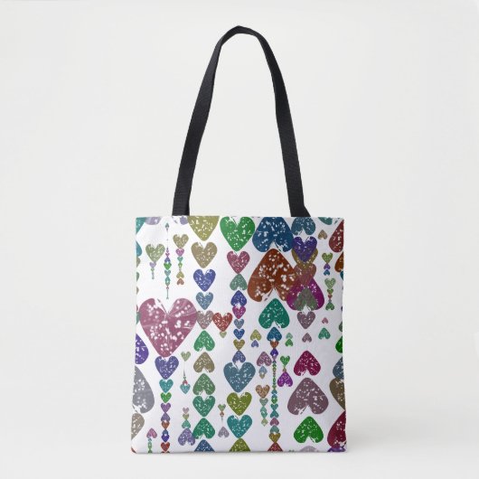 Hartstrikken Tote Bag (Voorkant)