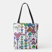 Hartstrikken Tote Bag (Achterkant)