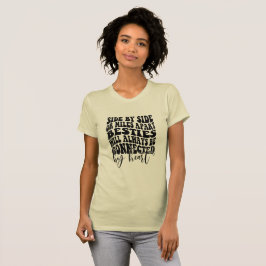 Hartsvrienden zullen altijd verbonden zijn t-shirt