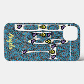 Hartsvriendinnen Case-Mate iPhone Case (Achterkant (horizontaal))