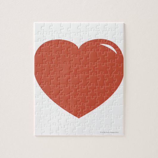 Hartsymbool Legpuzzel (Verticaal)