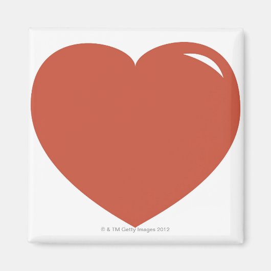 Hartsymbool Magneet (Voorkant)