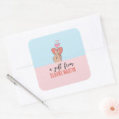 HARTTEKEN VIERKANTE STICKER (Envelop)