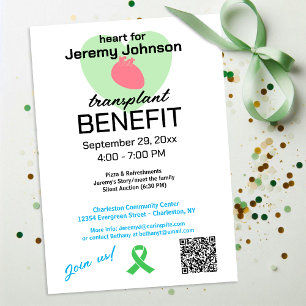 Harttransplantaat voordeel fondsenwerving Sjabloon Kaart