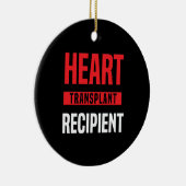 Harttransplantaatontvanger Keramisch Ornament (Rechts)