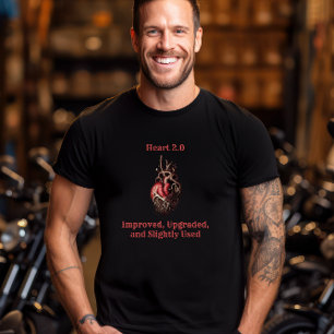 Harttransplantatie Grappige Victoriaans Steampunk T-shirt