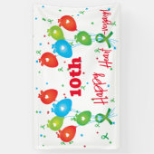 Harttransplantatie Jubileum  partij Spandoek (Verticaal)