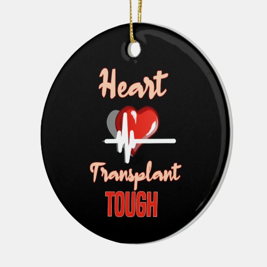 Harttransplantatie moeilijk keramisch ornament (Links)