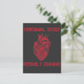 Harttransplantatie Rebuilt Engine Bypass Beterscha Briefkaart (Staand voorkant)