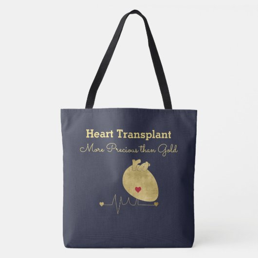 Harttransplantatie Tote Bag (Voorkant)