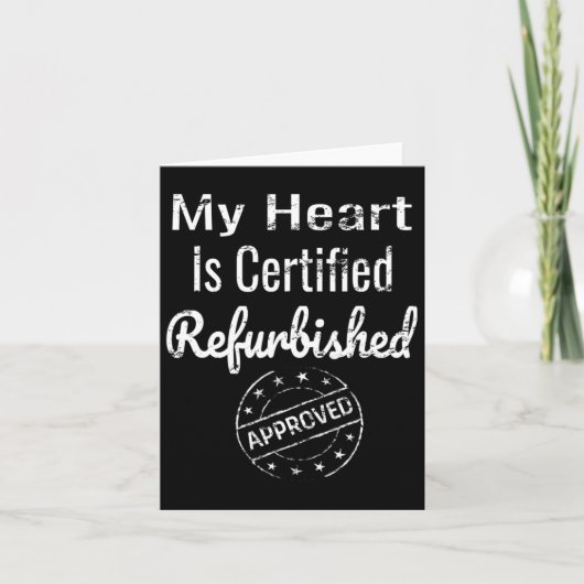 Harttransplantatiepatiënt hartchirurgie kaart (Voorkant)