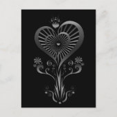 Hartventilator - Zilver Briefkaart (Voorkant)