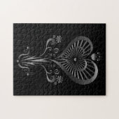 Hartventilator - Zilver Legpuzzel (Horizontaal)