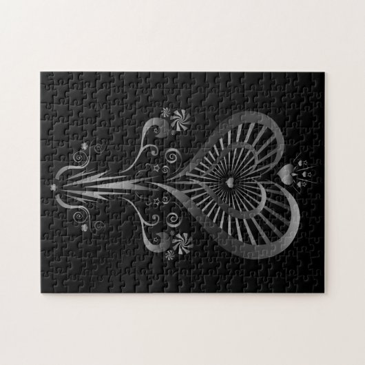 Hartventilator - Zilver Legpuzzel (Horizontaal)