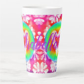  hartventilatorvermogen latte mok (Voorkant)