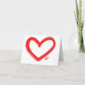 hartverf kaart (Voorkant)