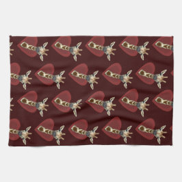 Hartverlies bij Giraffes Theedoek