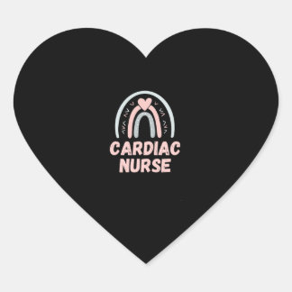 Hartverpleegkundige Cardiac Nurse Gift Hart Sticker