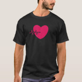 Hartverpleegkundige Cath Lab EKG CVT Verpleegkundi T-shirt (Voorkant)
