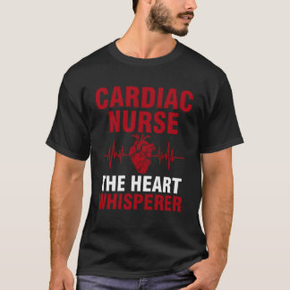 hartverpleegkundige de hartfluisteraar cardiaal t-shirt