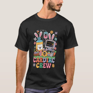 Hartverpleegster Paashaas Cardiologie CVICU T-shirt