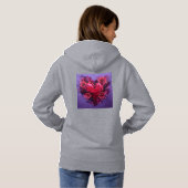 Hartverscheurende Bloei Hoodie (Achterkant volledig)