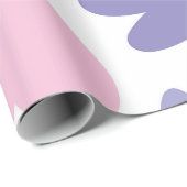 Hartverstrooiingspatroon van pastel cadeaupapier (Rol Hoek)