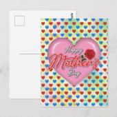 Hartverwarmend Elegant Moederdag Design Briefkaart (Voorkant / Achterkant)
