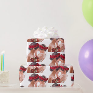 Hartverwarmend gepersonaliseerd bloemengeschenk cadeaupapier