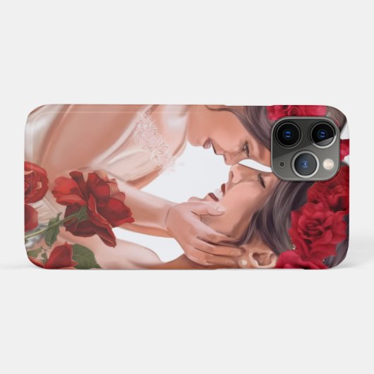 Hartverwarmend gepersonaliseerd bloemengeschenk Case-Mate iPhone case (Achterkant (horizontaal))
