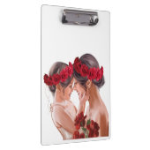Hartverwarmend gepersonaliseerd bloemengeschenk klembord (Rechts)