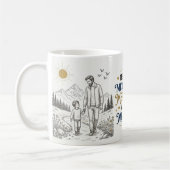 Hartverwarmend Geschenk voor Vader Koffiemok (Links)