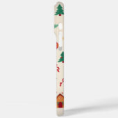 Hartverwarmend kerstpatroon Case-Mate iPhone case (Achterkant / Links)
