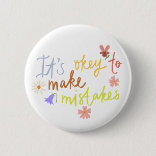 Hartverwarmend kind citeert ontwerp voor liefhebbe ronde button 5,7 cm