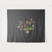 Hartverwarmend kind citeert ontwerp voor liefhebbe wandkleed (Voorkant (horizontaal))