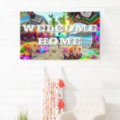 Hartverwarmend welkom Home Labrador Retriever Spandoek (Insitu)